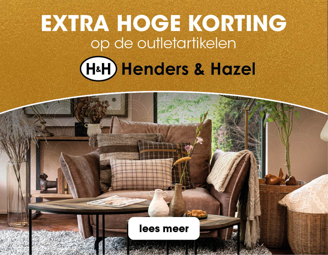 Black Friday Actie Henders & Hazel